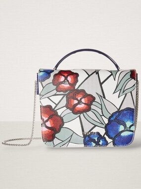 Furla Limited Edition Trilli Mini Printed Top-Handle Convertible Crossbody